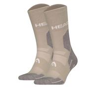 HEAD Chaussettes de sport taupe / taupe / blanc, Taille 35-38