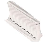 HEAD Chaussettes Unisex 20 Paire - Elements All Sports Crew - Noir/Blanc