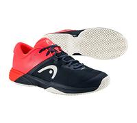 HEAD Chaussures de Tennis Revolt Evo 2.0 Clay Hommes, Blueberry/Coral