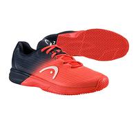 HEAD Chaussures de Tennis Revolt Pro 4.0 Clay Men, Blueberry/Coral