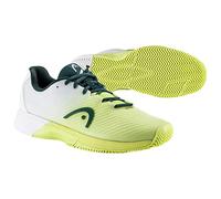 HEAD Chaussures de Tennis Revolt Pro 4.0 Clay Men, Vert Clair/Blanc