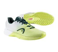 HEAD Chaussures de Tennis Revolt Pro 4.0 Men, Vert Clair/Blanc