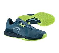 HEAD Chaussures de Tennis Sprint Team 3.5 Clay Men, Bleu/Vert Clair