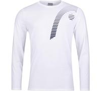 HEAD Club 21 Cliff LS Homme Jacket, Blanc, M