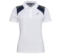 HEAD Club 22 Tech Polo t-Shirt Femme - Blanc - L