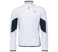 HEAD Club 22 Veste de survêtement, Blanc/Bleu foncé, S Homme