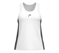 Head Racket Club 25 Tech Sleeveless T-shirt Blanc XL Femme