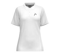 Head Racket Club 25 Tech Short Sleeve Polo Blanc XL Femme