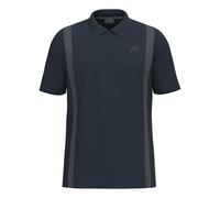 HEAD Club 25 Tech Polo Hommes-Bleu Foncé S
