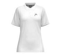 HEAD Club 25 Tech Polo Shirt Women, Blanc, S Femme