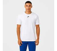 Head Club 25 Tech T-Shirt Blanc Grand Male