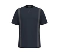 HEAD Club 25 Tech T-Shirt Boys, Bleu Marine, 164 Mixte Enfant