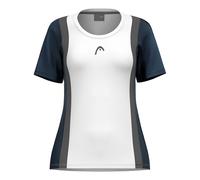 HEAD Club Tech T-Shirt Bleu Marine/Blanc L