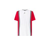 Head T-shirt Club 25 Tech Rouge/Blanc Homme M