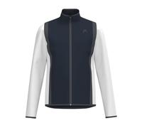 HEAD Club 25 Veste pour homme, bleu marine/blanc