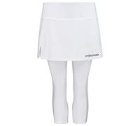 HEAD Club 3/4 Tights Skort W Skirts Femme Blanc FR : XS (Taille Fabricant : XS)
