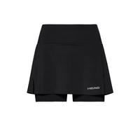 HEAD Club Basic Jupe Filles-Noir,Argent