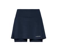 HEAD Club Basic Carte Longue W, Short Femme, Bleu, XS