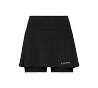 HEAD Club Basic Long Jupe Femmes-Noir,Argent XL