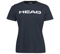 HEAD Club Basic T-Shirt Femme, Bleu Marine, 3XL