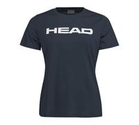 HEAD Club Basic T-Shirt Femme, Bleu Marine, XL, Navy