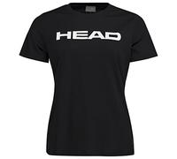 HEAD Club Basic T-Shirt Femme, Noir, M, Black