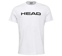 HEAD Club Basic T-Shirt Homme, Blanc, M