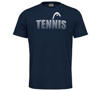HEAD Club Colin T-Shirt Junior, Bleu foncé, 164 cm Mixte Enfant