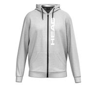 HEAD Club Original Full Zip Gilet En Coton Hommes-Gris Clair XXL
