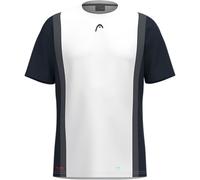 HEAD Club T-Shirt Tech Bleu Marine/Blanc 3XL