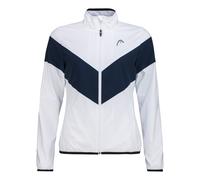 HEAD Club 22 Veste de survêtement, Blanc/Bleu foncé, S Femme