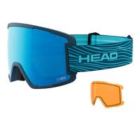 Head Contex Pro 5K Race blue petrol RD + lentille de rechange 26/27 - Medium