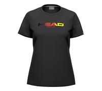 HEAD DTB Rainbow T-shirt Femmes-noir S