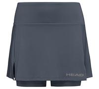 HEAD Femme Club Basic Carte Femme Skirt, Anthracite, XS EU