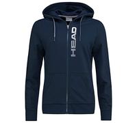 Head Femme Club Greta Hoodie Fz Femme Jacket, Bleu Foncé, XS EU