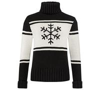 HEAD Femme Femme, Noir/Blanc HEAD Rebels Coco Pull pour Femme Noir Blanc, Noir, L EU