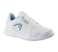 HEAD Femme Sprint Team 3.5 Clay Women Chaussures de Tennis, Blanc Aqua, 40.5 EU