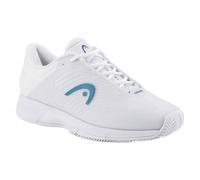 HEAD Femmes Revolt Pro 4.5 Clay Women Chaussures de Tennis, White Twilight Blue, 38.5 EU