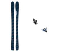 Head - Fixations de Ski de randonnée - Pack Kore Tour 87 Anthracite/Blue 2023 en Aluminium - Gris Gris 177 cm