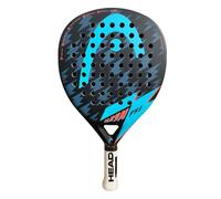 HEAD Flash Pro 2022 Raquette de Padel Unisex-Adult, Noir/Bleu, Taille Unique