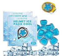 Head Gel Ice Cold Pack réutilisable Thérapie chaude et froide pour casques de récupération, utilisé pour casque d'équitation, sport de plein air, équitation, opération sur la tête, soulage la chaleur