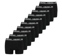 HEAD Herren Lot De 10 Boxershorts Basic Boxer Trunks ECOM Ext Coton Élasthanne