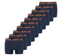 HEAD Herren Lot De 10 Boxershorts Basic Boxer Trunks ECOM Ext Coton Élasthanne