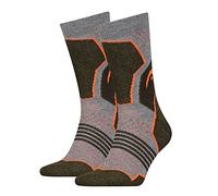 Head Hiking Crew 2P Unisex Chaussettes de randonnée, Forest, FR Unique (Taille Fabricant : 39/42) Mixte Adulte