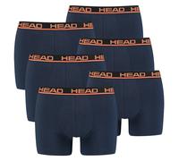 Head Homme Boxer , 6er Paquet - Basic, Coton Stretch, Unicolore
