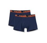 HEAD BASIC BOXER 2P - C: peacoat / orange_ T: M