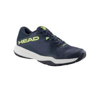 HEAD Hommes Motion Team Padel Men Chaussures, Bleu Marine/Citron Vert, 42 EU