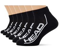 Head Quarter Chaussettes, Noir, 39/42 (Lot de 6) Unisexe
