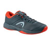 HEAD Hommes Revolt Evo 2.0 Clay Men Chaussures de Tennis, Gris foncé, Orange, 44 EU