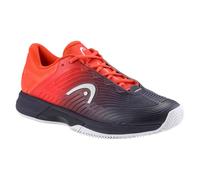 HEAD Hommes Revolt Pro 4.5 Clay Men Chaussures de Tennis, Bleu foncé et Rouge, 41 EU